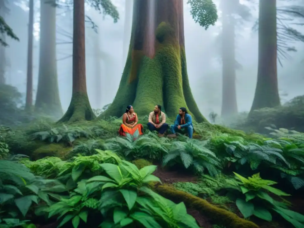 Alianzas entre Movimientos Indígenas y Organizaciones Ambientales en la naturaleza