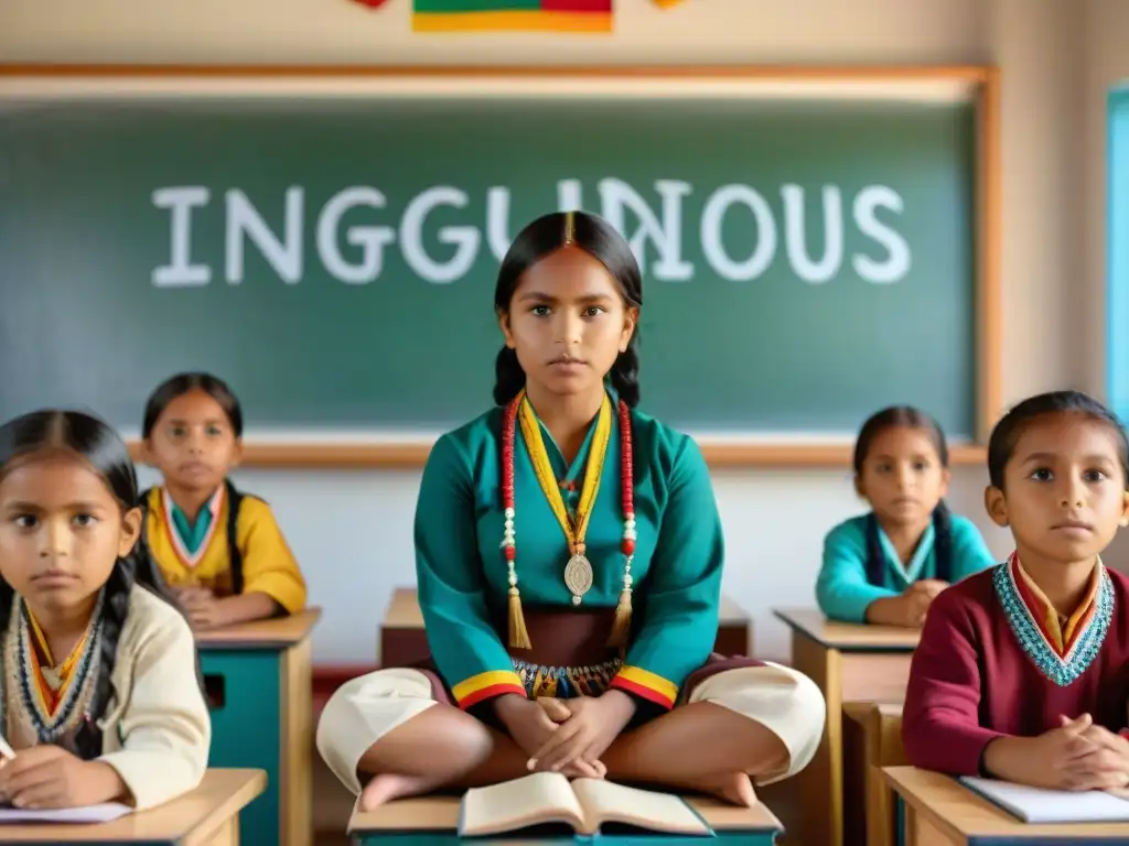 Un aula llena de sabiduría: educación bilingüe indígena, historias inspiradoras en tradición y diversidad