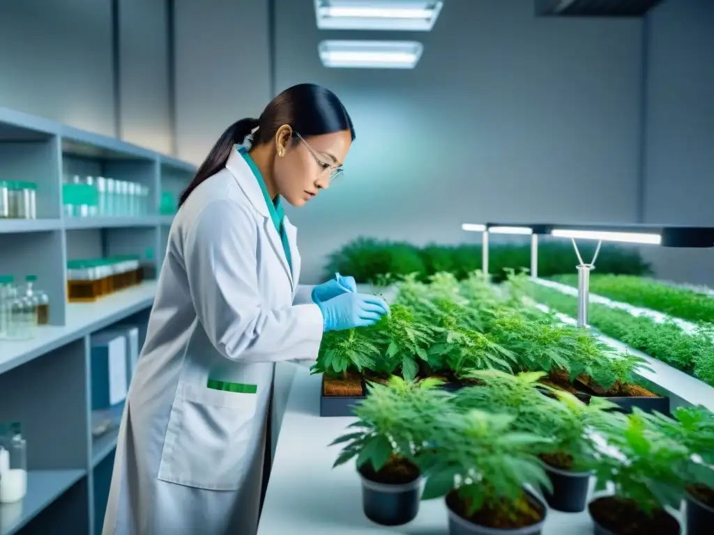 Científicos extraen compuestos de plantas medicinales indígenas en laboratorio moderno