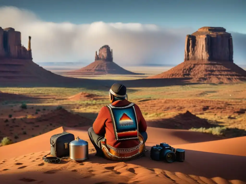 Un cineasta Navajo, inmerso en capturar historias indígenas en Monument Valley con tecnología de punta