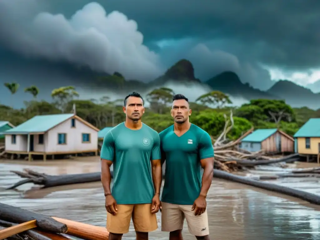 Comunidad indígena costera unida tras impacto del cambio climático