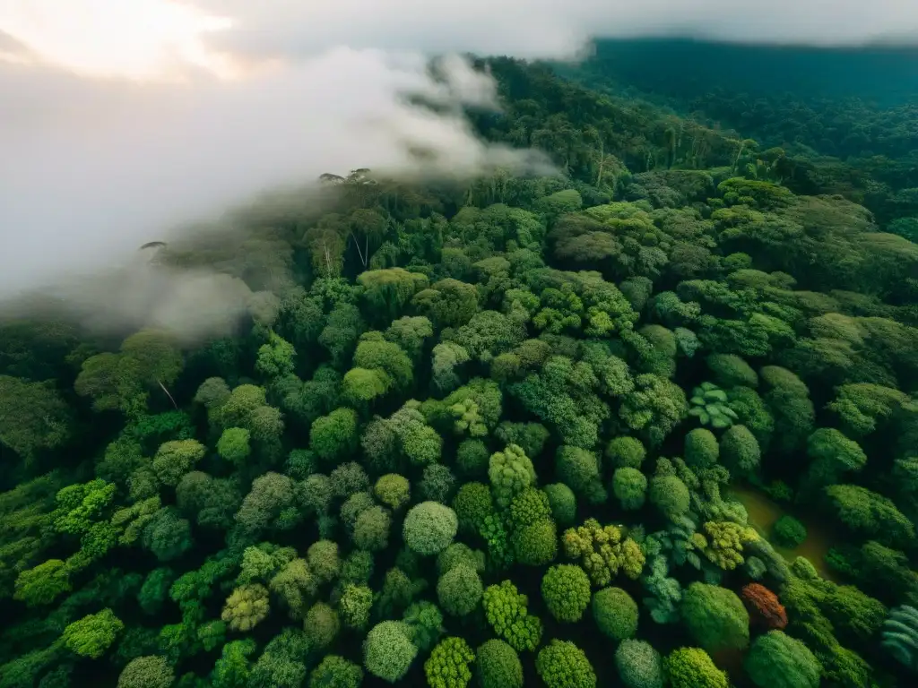 Una comunidad indígena en armonía con la naturaleza, sabiduría y transformación en la selva