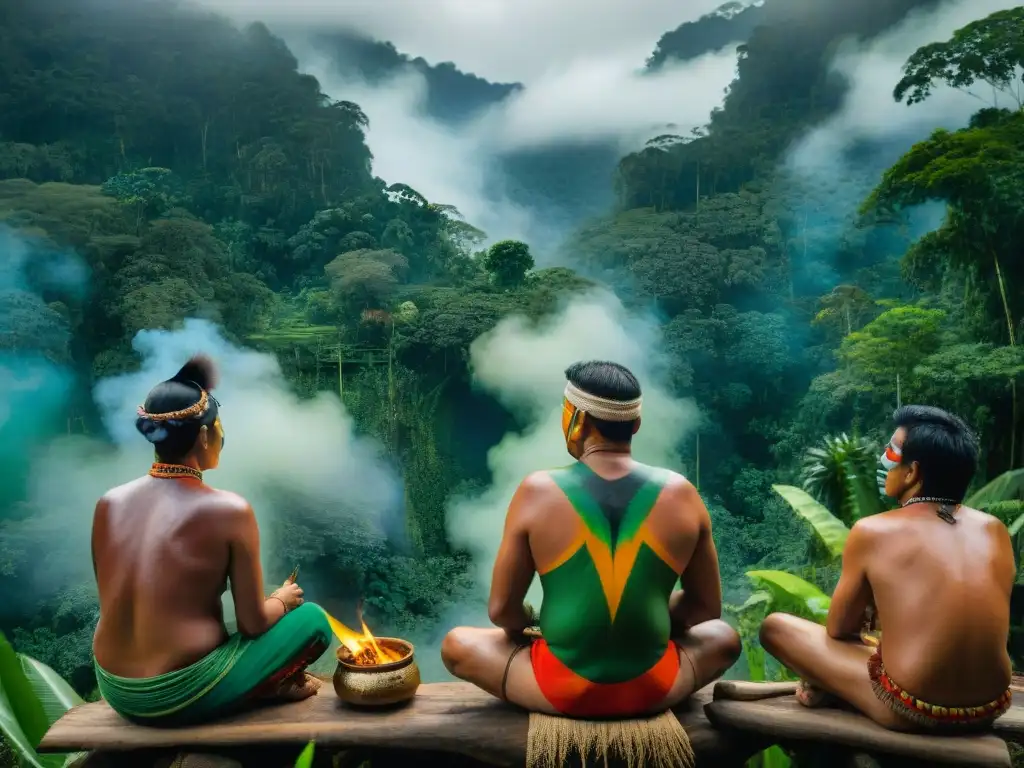 Comunidades amazónicas enfrentan cambio cultural en una ceremonia ancestral en la selva