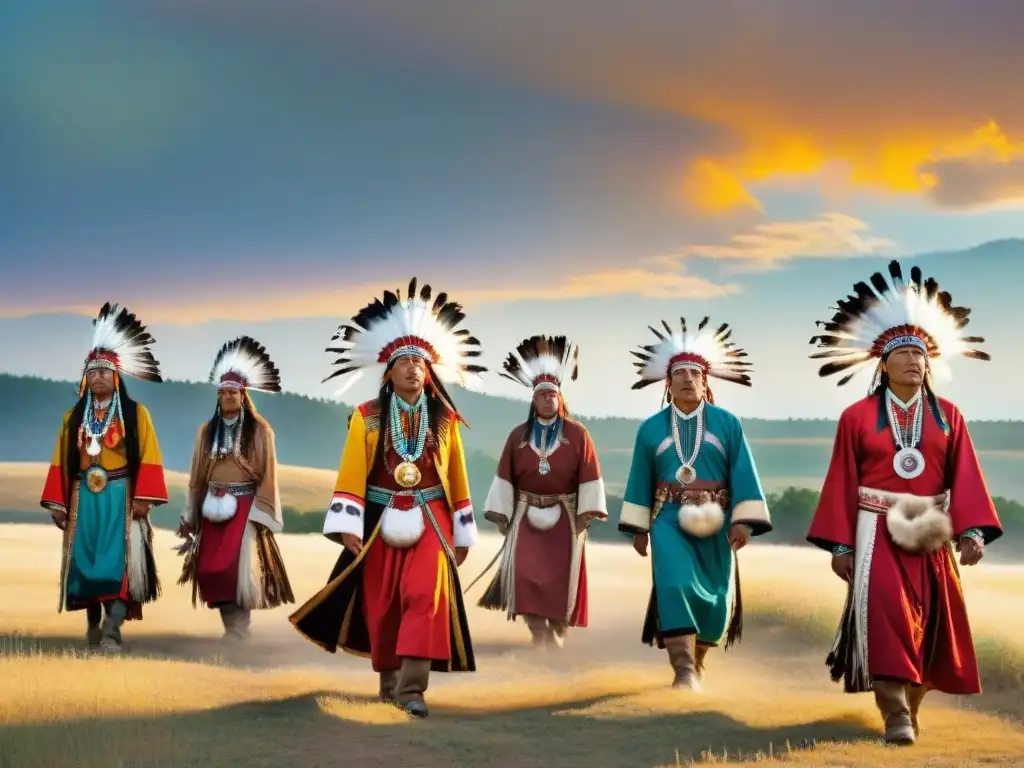 Una danza ancestral de la tribu Lakota se celebra bajo el sol de Dakota del Sur