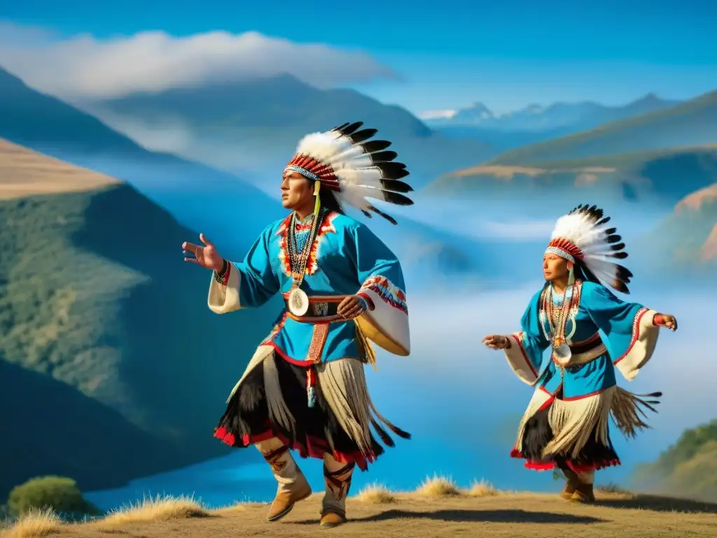 Danza del Águila: espiritualidad nativa en movimiento bajo el cielo abierto, vibrante y sagrado