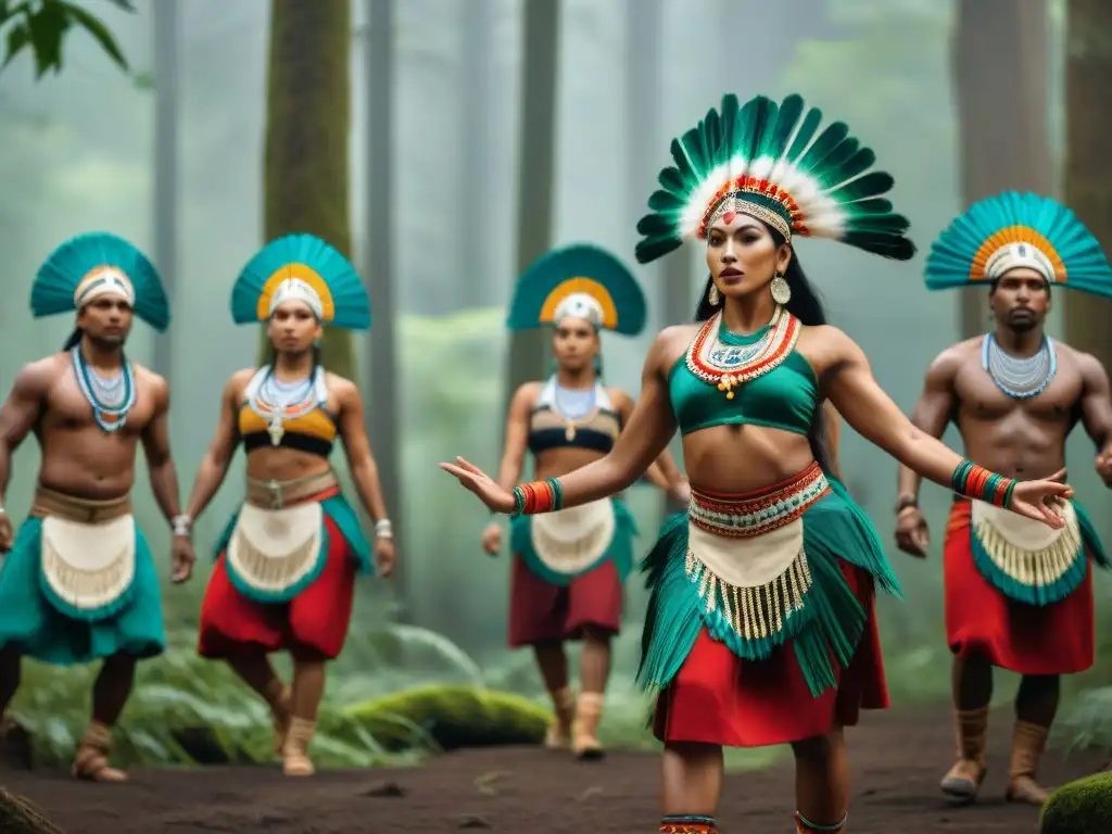 Danza tradicional indígena en la selva: Preservación danzas tradicionales indígenas