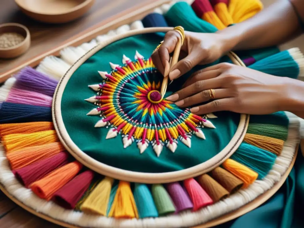 Detallada artesanía de moda indígena lujo redefiniendo tendencias