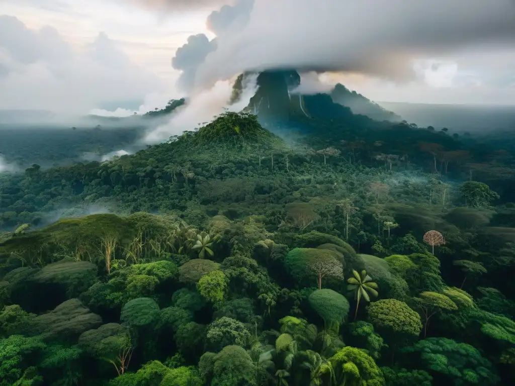 La devastación de la deforestación en la Amazonía contrasta con los derechos indígenas