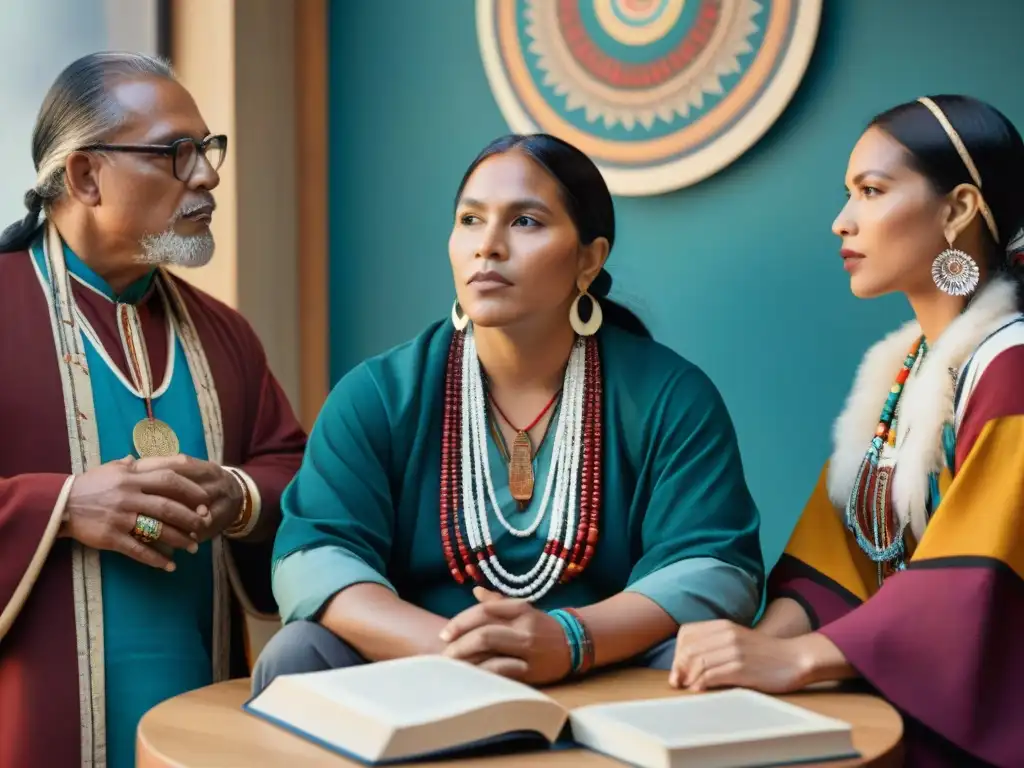 Encuentro de poetas indígenas: comunidad y creatividad en América Un encuentro vibrante de poetas indígenas contemporáneos de América, inmersos en su herencia cultural