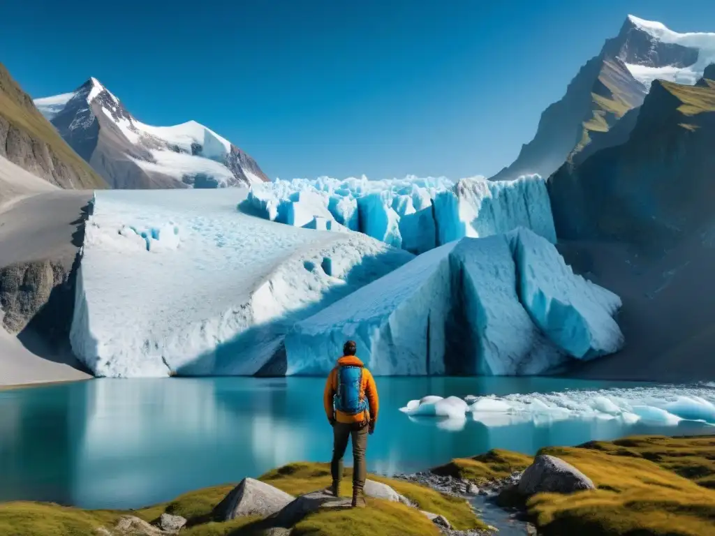 Glaciar en los Andes muestra impacto del cambio climático