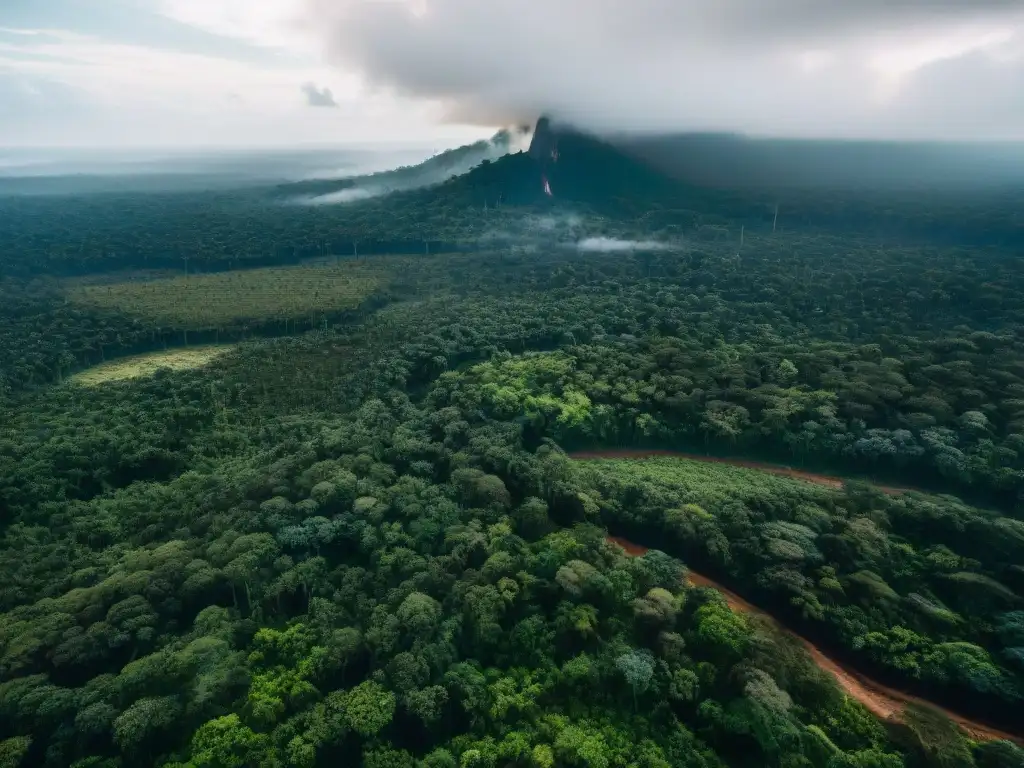 Impactante deforestación en la Amazonia, muestra devastación ambiental por llegada europea