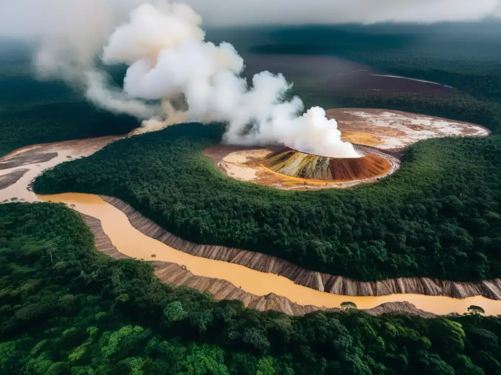 Impactante devastación por fiebre del oro en la Amazonia, con Yanomamis preocupados