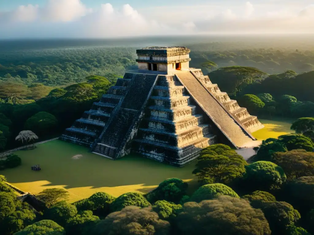 Impresionante ingeniería indígena frente desafíos climáticos en pirámides mayas y selva exuberante