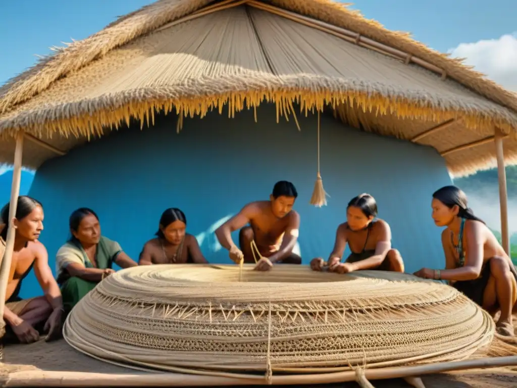 Construcción indígena frente cambio climático: Comunidad crea refugio ecoamigable con materiales naturales