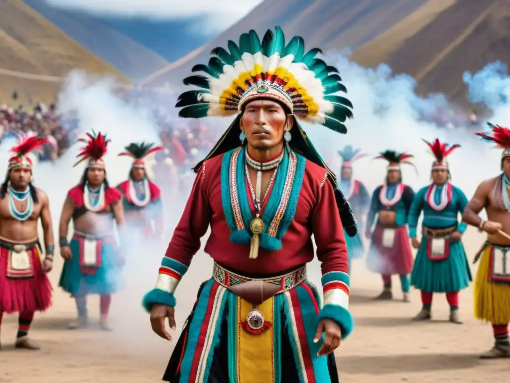 Intensa batalla Tinku en Bolivia, cultura indígena Tinku América, energía y tradición andina