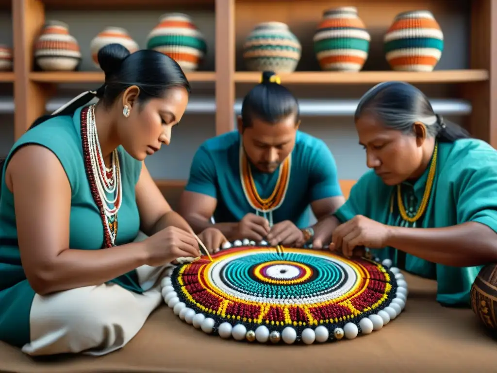 Jóvenes artesanos indígenas reinventan accesorios tradicionales con diseños contemporáneos