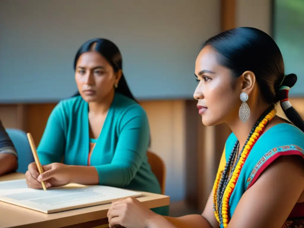 Jóvenes indígenas revitalizan lenguas ancestrales en taller comunitario con ayuda de ancianos