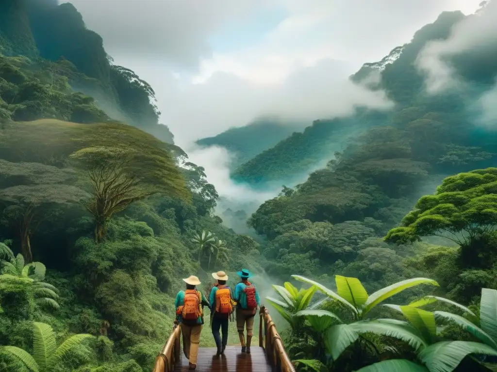 Jóvenes guías indígenas lideran turismo responsable en la selva