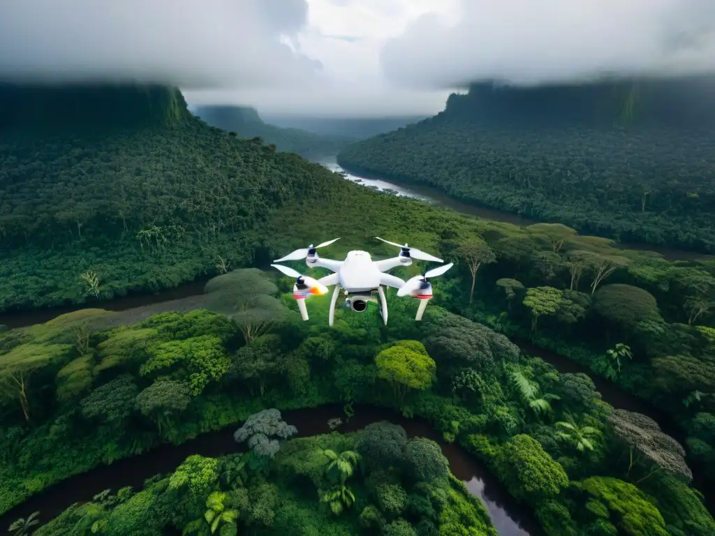 Explorando el legado territorial indígena Amazonía drones