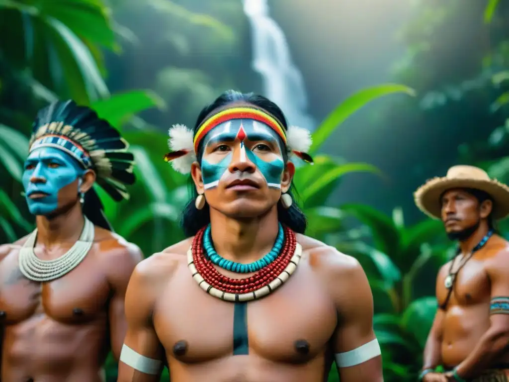 Líderes indígenas de la Amazonía en la lucha por la preservación de su cultura y entorno natural