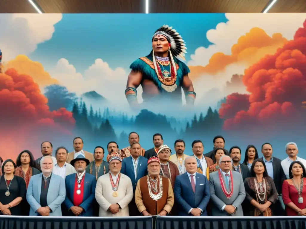 Líderes indígenas unidos en conferencia sobre Derechos territoriales indígenas América