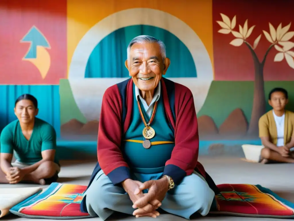 Maestro Otomí comparte sabiduría con jóvenes en curso lengua otomí cultura indígena