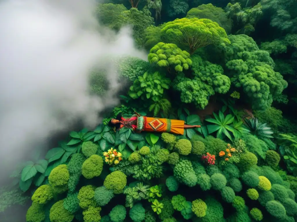 Un mágico ritual de sanación con plantas sagradas en la selva