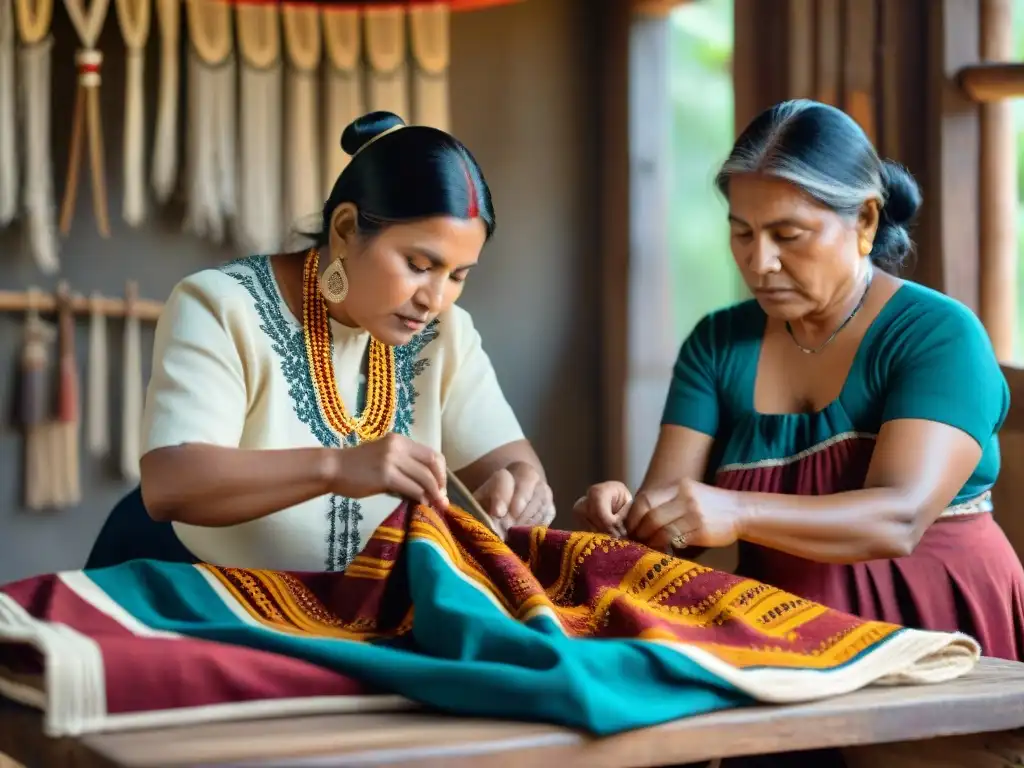 Miembros de la comunidad indígena conservando trajes tradicionales con orgullo y cuidado