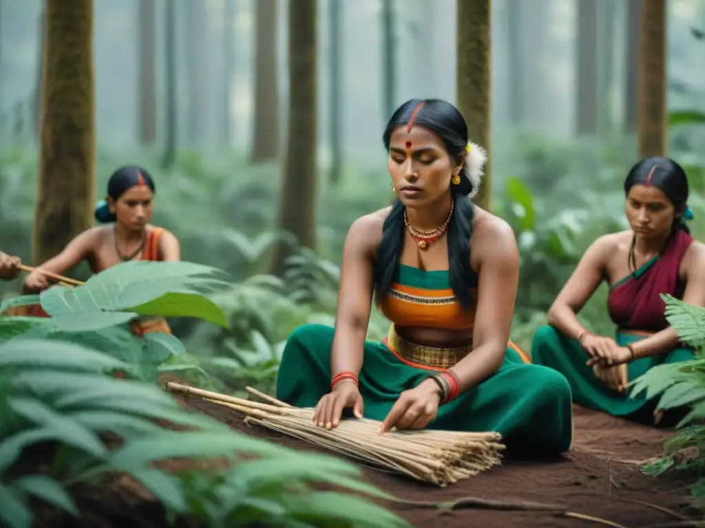 Mujeres indígenas preservando cultura y biodiversidad en la selva