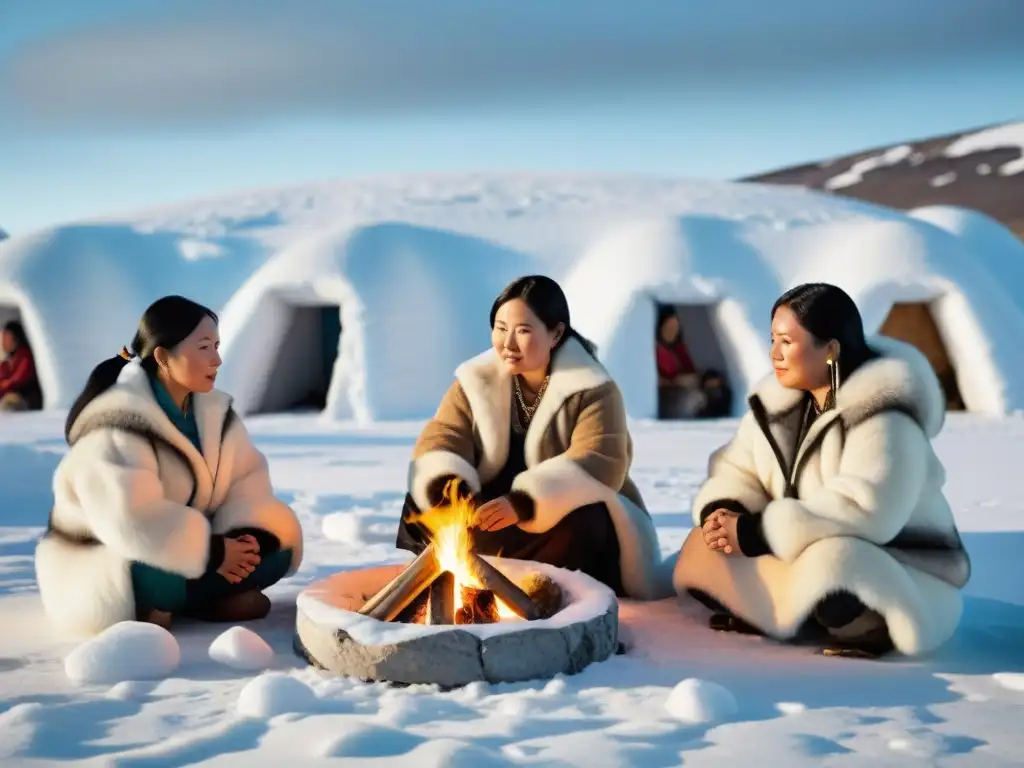 Mujeres Inuit en iglú: cultura, tradición y conservación de las costumbres femeninas