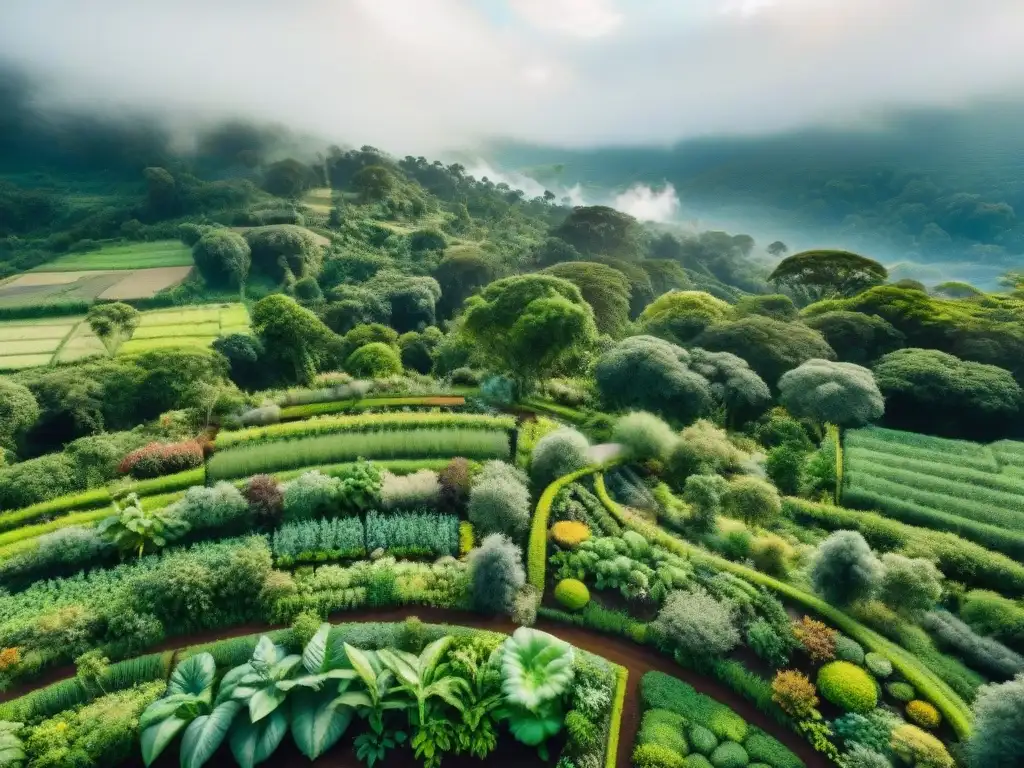 Un paraíso de sabiduría indígena y permacultura sostenible en armonía con la naturaleza