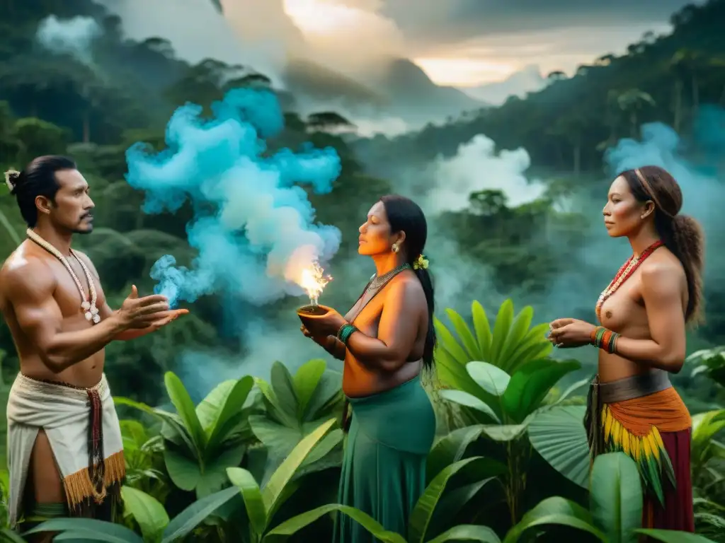 Plantas medicinales indígenas en curación ancestral en la selva amazónica