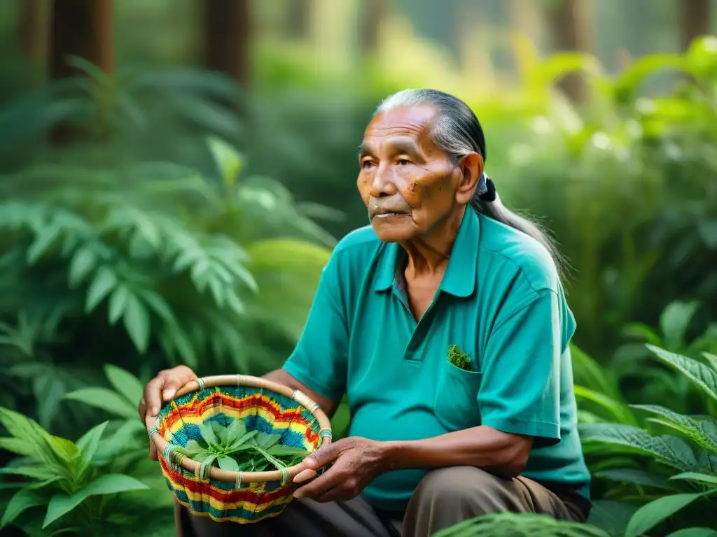 Reverenciando la preservación del conocimiento de plantas medicinales indígenas en un escenario de intercambio cultural