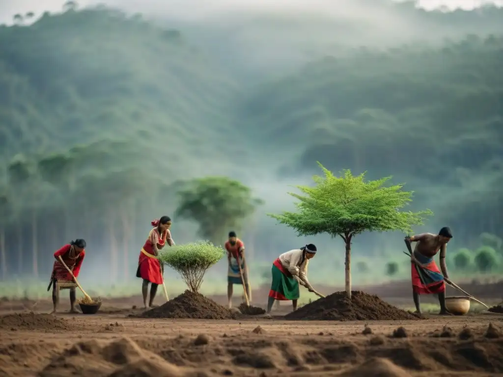 Proyectos indígenas revitalizan áreas bosques vida con reforestación detallada y esperanza