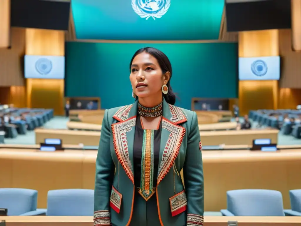 Representantes indígenas de todo el mundo en el Foro Permanente de la ONU