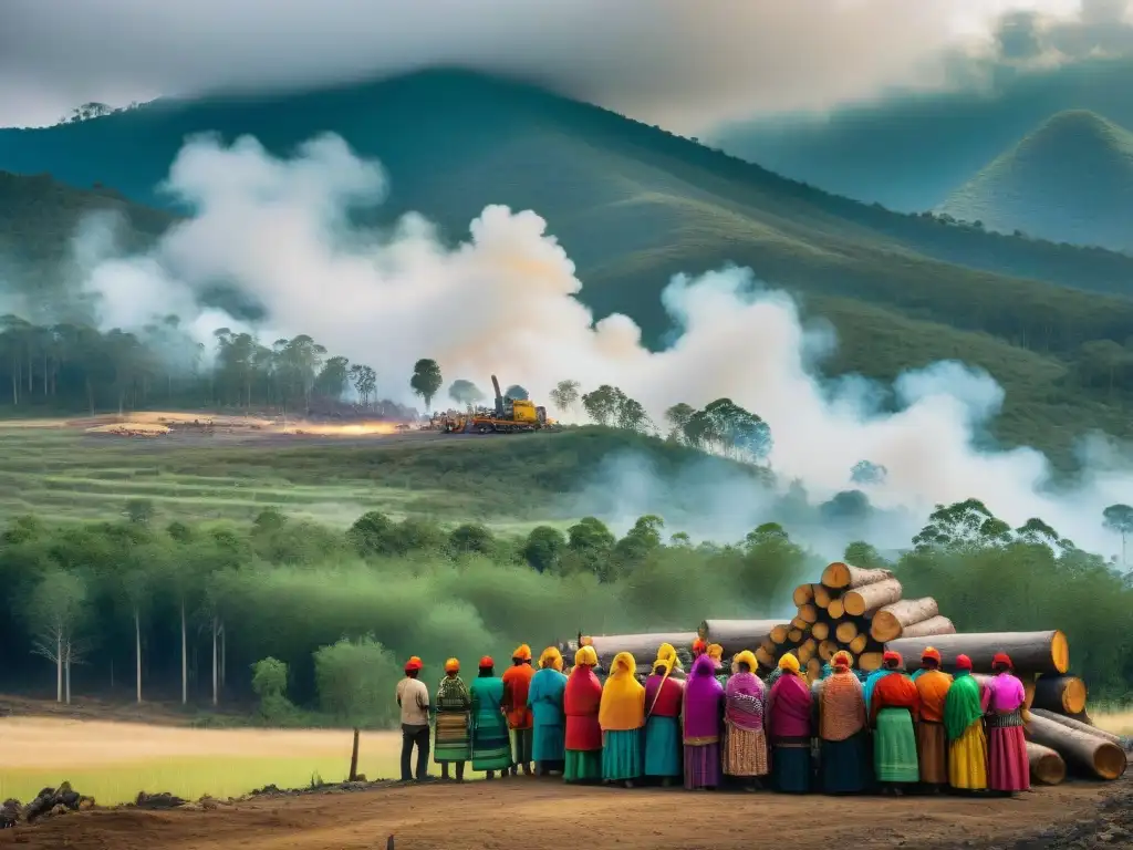 La resistencia de los Rarámuris en la Sierra Tarahumara contra la industria maderera