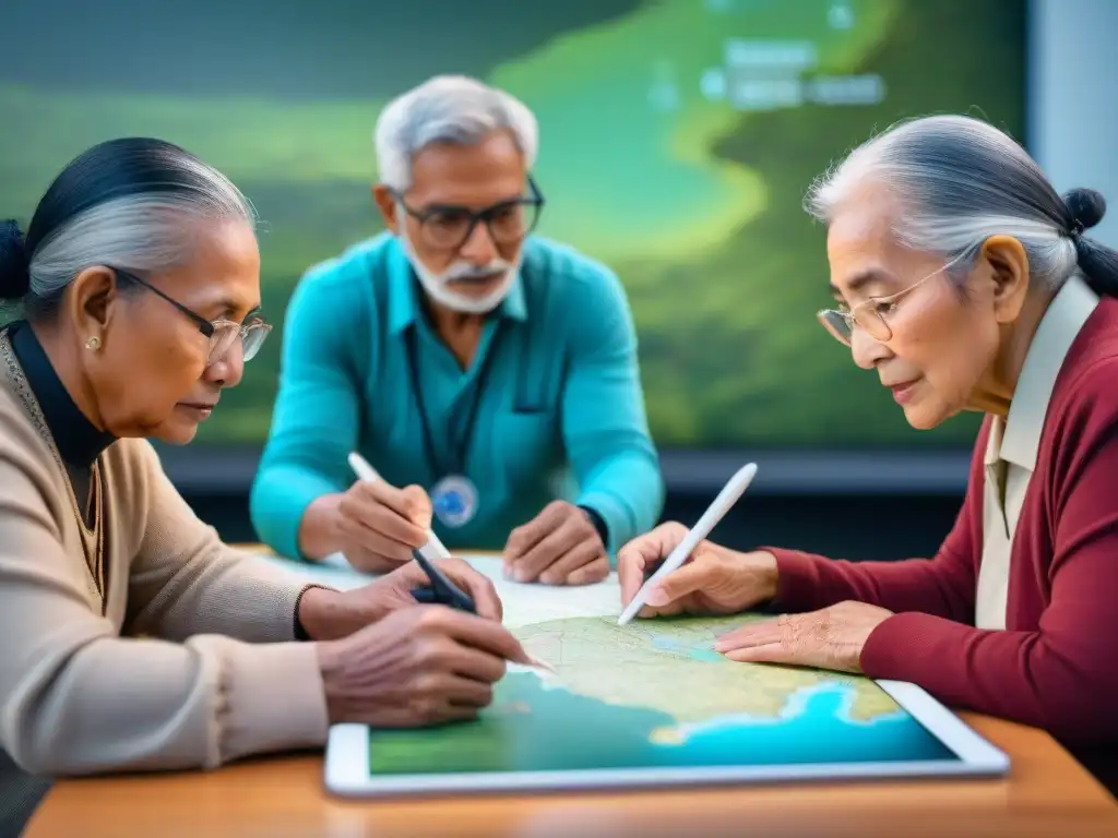 Reunión de saberes: ancianos indígenas y científicos ambientales intercambian conocimiento intergeneracional en monitoreo ambiental