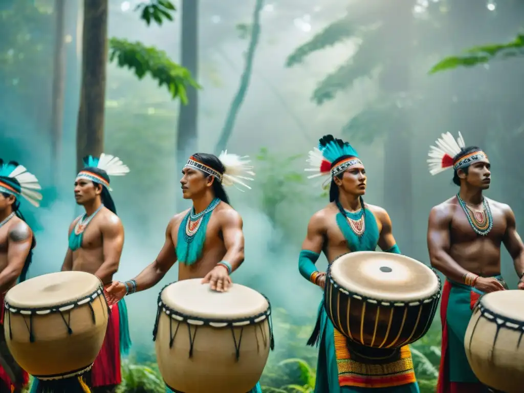 Rituales indígenas: danza y música en armonía con la naturaleza