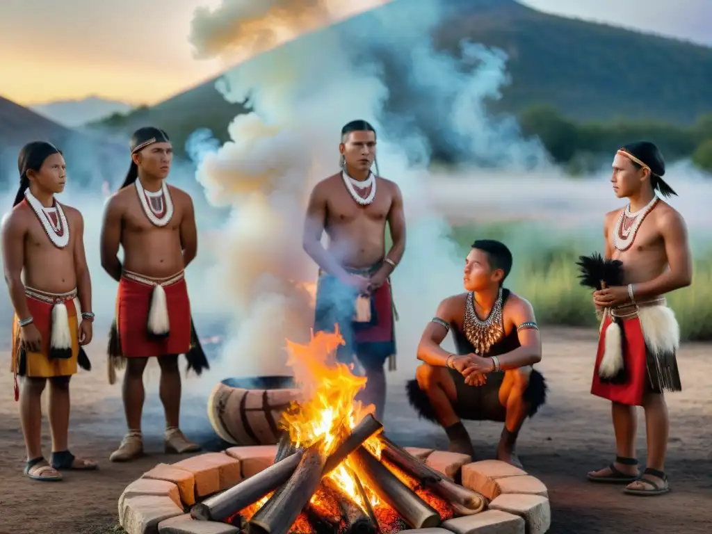 Rituales de transición masculina en tribus indígenas: jóvenes boys en ceremonia de madurez