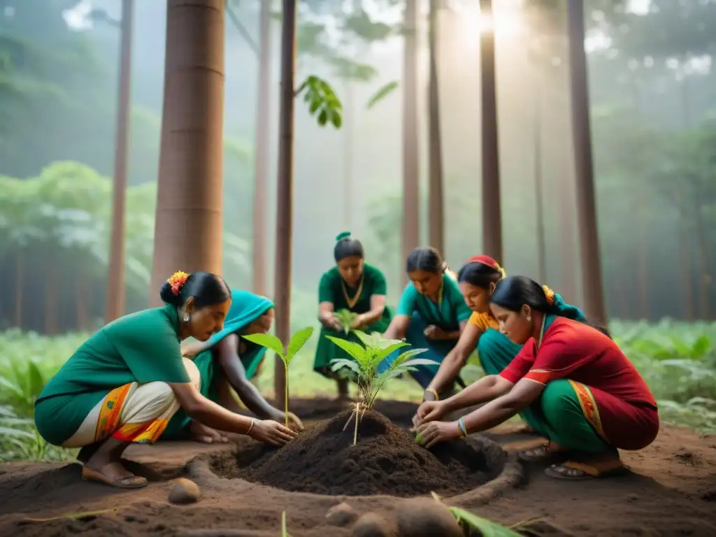 La sabiduría indígena se une a la reforestación moderna, resaltando la importancia de cuidar la naturaleza