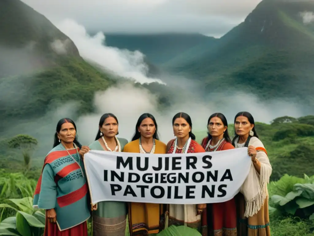 Unidas en la lucha: mujeres indígenas movimientos ambientales protegiendo la tierra con determinación