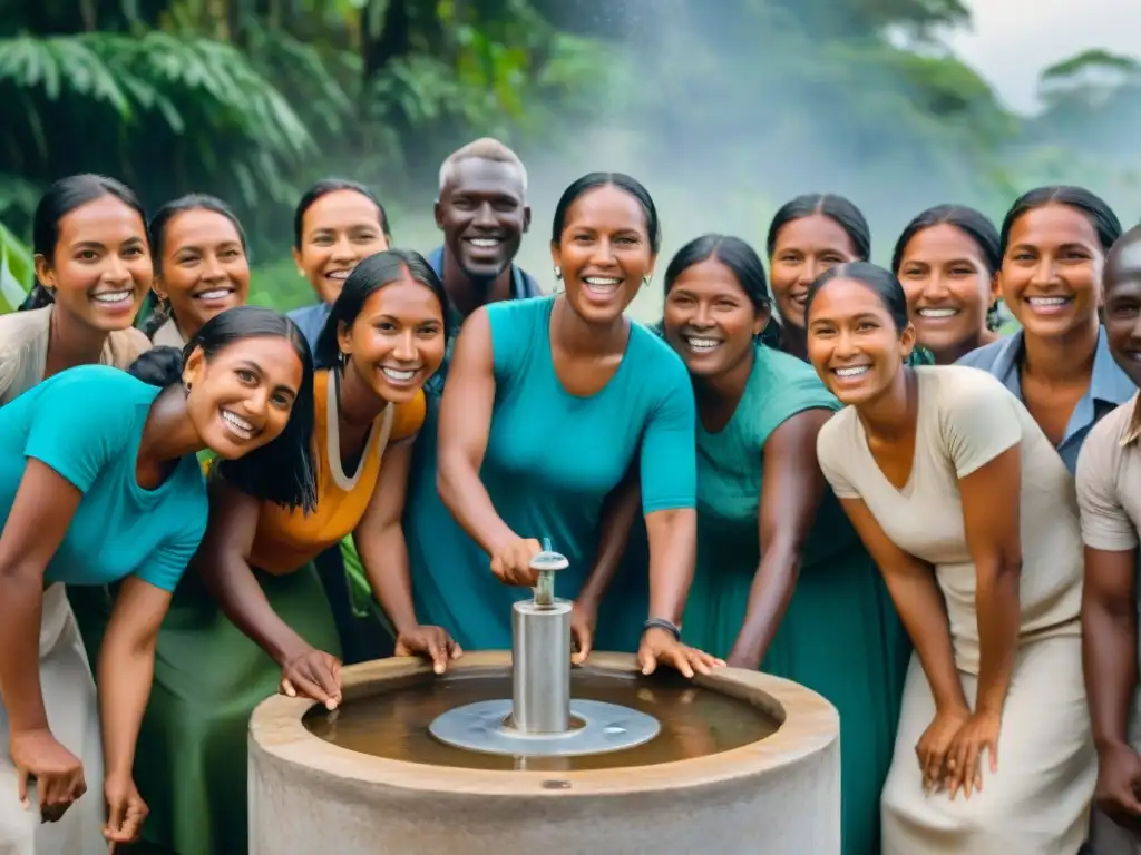 Vital conexión: comunidad indígena celebra acceso a agua potable